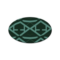 Geometric Design 01 Sticker Oval (100 Pack) by myclothy