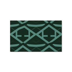 Geometric Design 01 Sticker Rectangular (10 Pack)