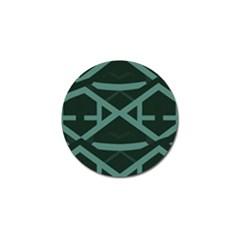 Geometric Design 01 Golf Ball Marker