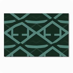 Geometric Design 01 Postcard 4 x 6  (pkg Of 10)