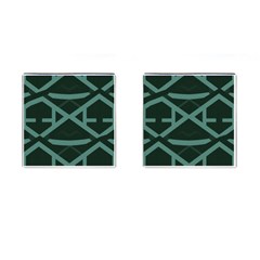 Geometric Design 01 Cufflinks (square)