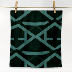 Geometric Design 01 Face Towel