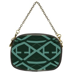 Geometric Design 01 Chain Purse (one Side)