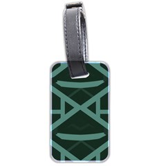 Geometric Design 01 Luggage Tag (two Sides)