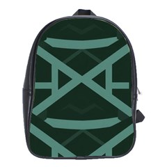 Geometric Design 01 School Bag (xl)