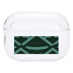 Geometric Design 01 Hard Pc Airpods Pro Case by myclothy