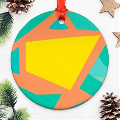 Geometric Design 02 Ornament (round)