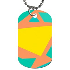 Geometric Design 02 Dog Tag (two Sides)