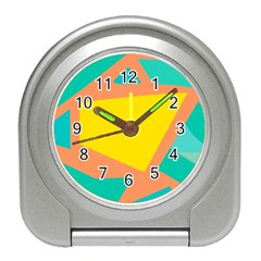 Geometric Design 02 Travel Alarm Clock