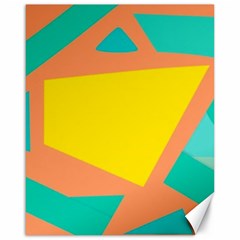 Geometric Design 02 Canvas 16  X 20 