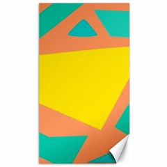 Geometric Design 02 Canvas 40  X 72 