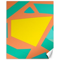 Geometric Design 02 Canvas 11  X 14 