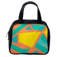 Geometric Design 02 Classic Handbag (one Side)