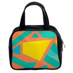 Geometric Design 02 Classic Handbag (two Sides)