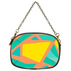 Geometric Design 02 Chain Purse (one Side)