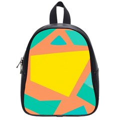 Geometric Design 02 School Bag (small)