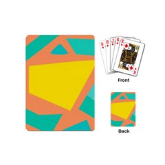 Geometric Design 02 Playing Cards Single Design (mini) by myclothy