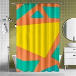 Geometric Design 02 Shower Curtain 48  x 72  (Small)  Curtain(48  X 72 )