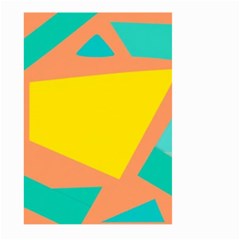 Geometric Design 02 Large Garden Flag (two Sides)