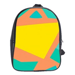 Geometric Design 02 School Bag (xl)