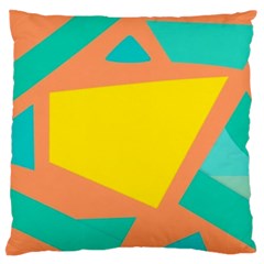 Geometric Design 02 Standard Premium Plush Fleece Cushion Case (two Sides) by myclothy