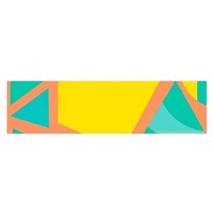 Geometric Design 02 Oblong Satin Scarf (16  X 60 ) by myclothy