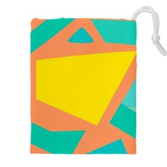 Geometric Design 02 Drawstring Pouch (5xl)