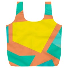 Geometric Design 02 Full Print Recycle Bag (xxxl) by myclothy