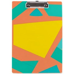 Geometric Design 02 A4 Acrylic Clipboard