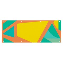 Geometric Design 02 Banner And Sign 8  X 3  by myclothy