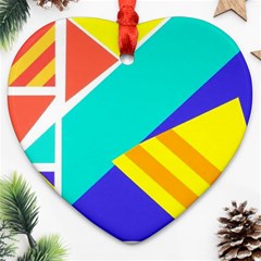 Geometric  Design 04 Ornament (heart) by myclothy