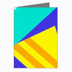 Geometric  Design 04 Greeting Cards (pkg Of 8) by myclothy