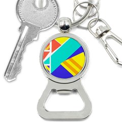 Geometric  Design 04 Bottle Opener Key Chain