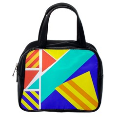 Geometric  Design 04 Classic Handbag (one Side)