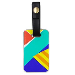 Geometric  Design 04 Luggage Tag (one Side)