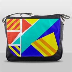 Geometric  Design 04 Messenger Bag