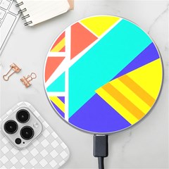 Geometric  Design 04 Wireless Fast Charger(white) by myclothy