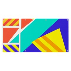 Geometric  Design 04 Banner And Sign 8  X 4  by myclothy