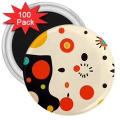 Geometric Design 3  Magnets (100 Pack)