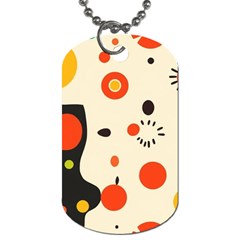 Geometric Design Dog Tag (one Side)