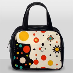 Geometric Design Classic Handbag (one Side)