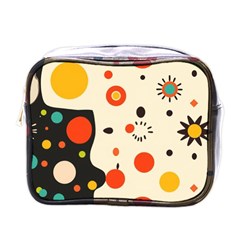 Geometric Design Mini Toiletries Bag (one Side)