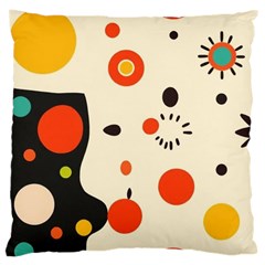 Geometric Design Large Cushion Case (two Sides)