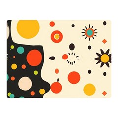 Geometric Design Two Sides Premium Plush Fleece Blanket (mini)