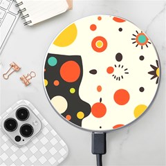 Geometric Design Wireless Fast Charger(white) by myclothy