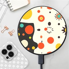 Geometric Design Wireless Fast Charger(black) by myclothy