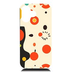 Geometric Design Iphone 16 Black Uv Print Pc Hardshell Case by myclothy