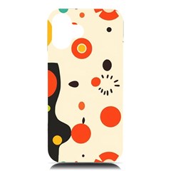 Geometric Design Iphone 16 Plus Black Uv Print Pc Hardshell Case by myclothy