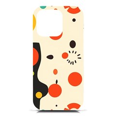 Geometric Design Iphone 16 Pro Black Uv Print Pc Hardshell Case by myclothy