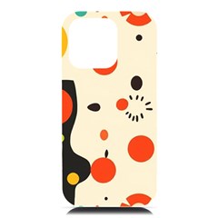 Geometric Design Iphone 16 Pro Max Black Uv Print Pc Hardshell Case by myclothy